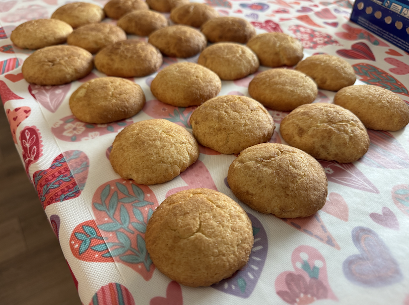 a bunch of snickerdoodles