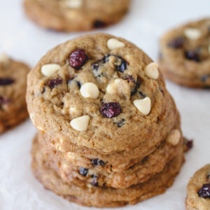 a small stack of cookies